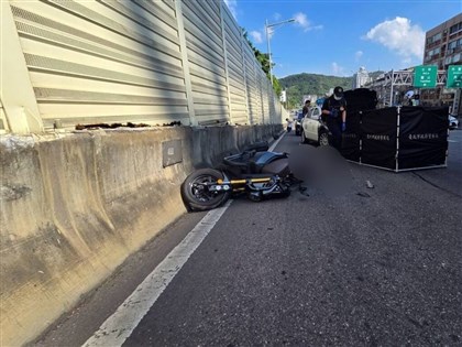 Motorcyclist struck, killed by gravel truck on Taipei