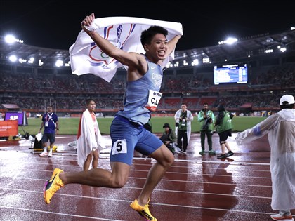 Hurdler Lin wins bronze as Taiwan adds four Asian Games medals Monday