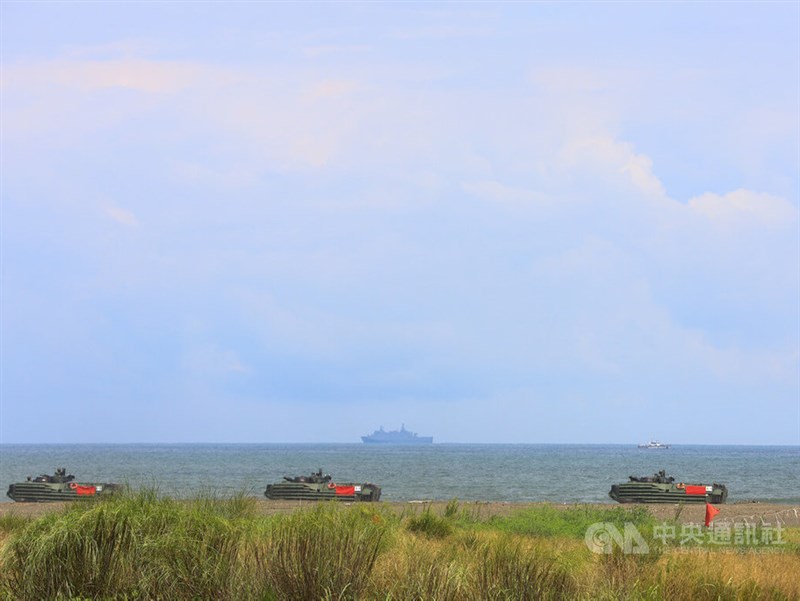 Military stages rehearsal for drill to defend New Taipei beach - Vimarsana News
