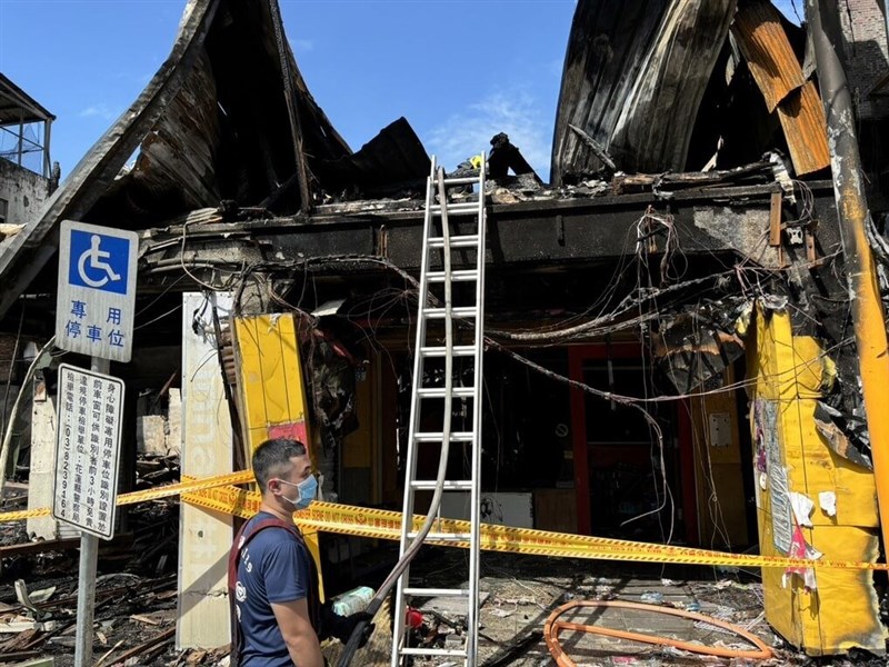 Fire at Pet Store in Hualien City