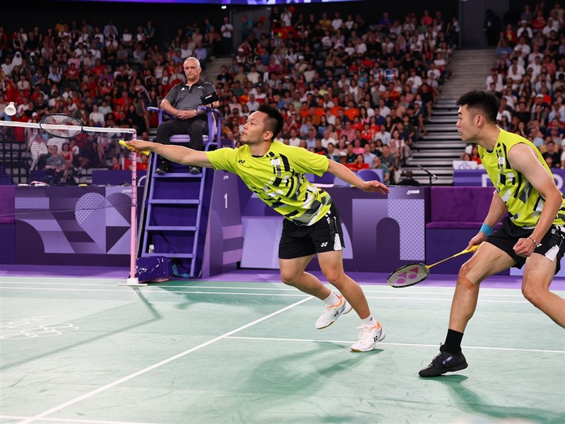 Aug. 4 recap: Taiwan upsets China to take badminton men's doubles gold