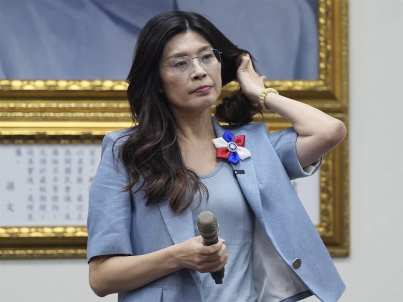 KMT chair-elect expresses opposition to 5% GDP defense budget