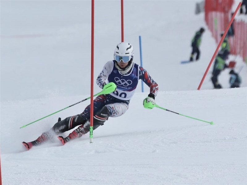 Chang posts Taiwan's first Olympic slalom finish in about 40 years
