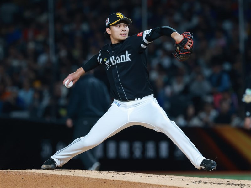 Hsu Jo-hsi shines as Fukuoka SoftBank Hawks shut out Team Taiwan 4-0