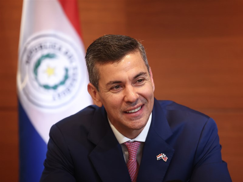 Paraguayan president affirms ties with Taiwan, talks with Honduran leader