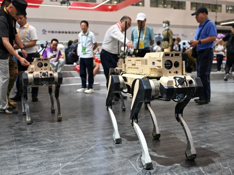 Taiwan needs layered defenses against China's 'robot wolves': Expert