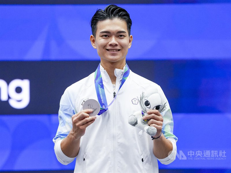 Taiwan's Johnny Sun takes silver in Asian Games wushu
