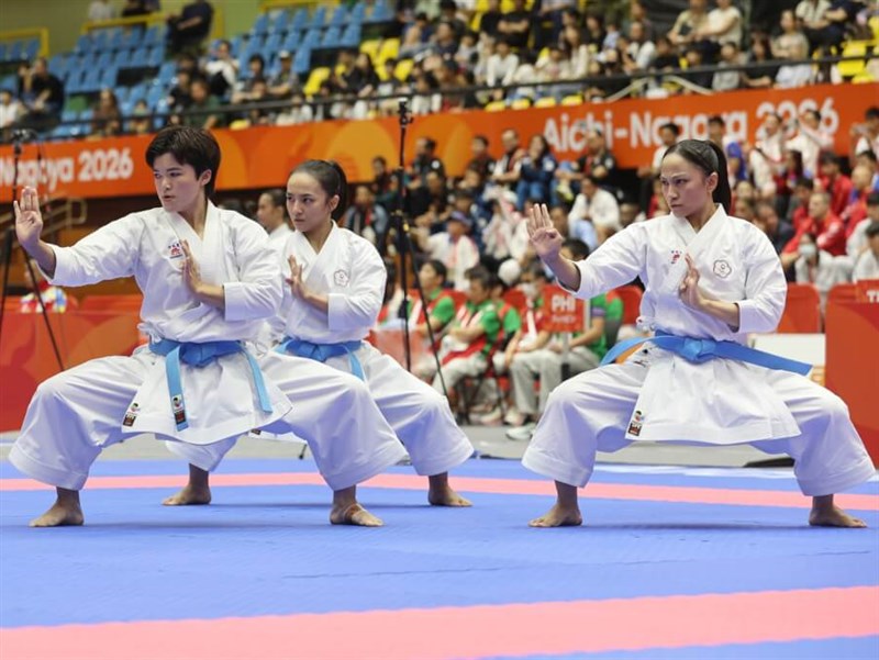 Taiwan bags 2 more Asian Games bronze medals in karate