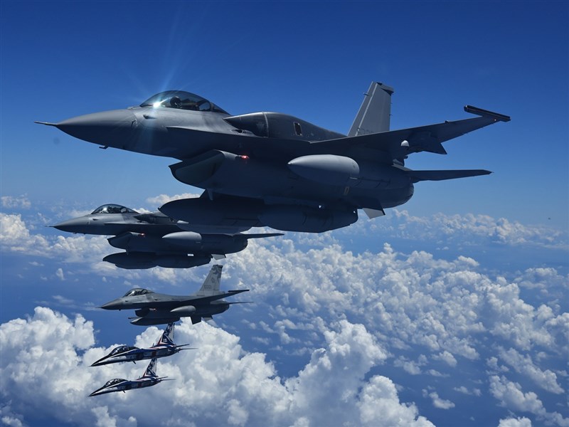 Defense ministry releases images of jets escorting new F-16Vs