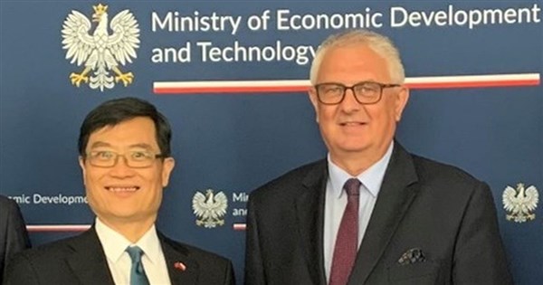 Wizyta wiceministra gospodarki Tajwanu w Belgii
