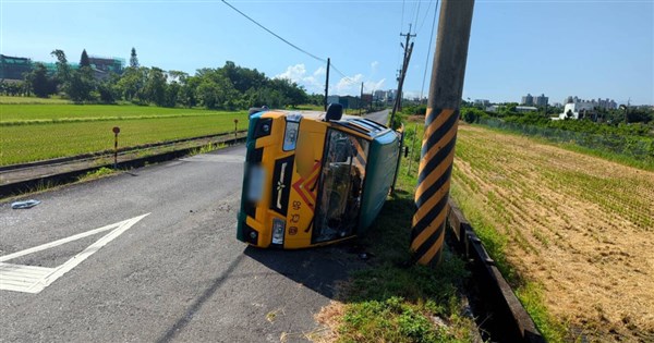13 injured after school bus, taxi collide in Yilan - Vimarsana News