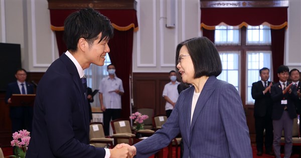 日本の代理人、台湾の国際参加を支援すると約束