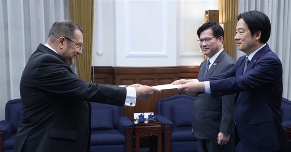 New Guatemala ambassador presents credentials to President Lai - Focus ...