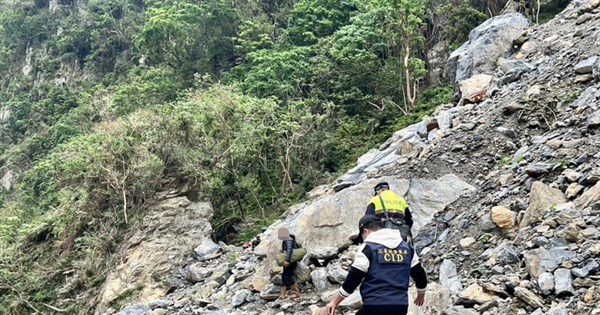 Taroko Park is still known to have been missing tourists since the April 3 earthquake