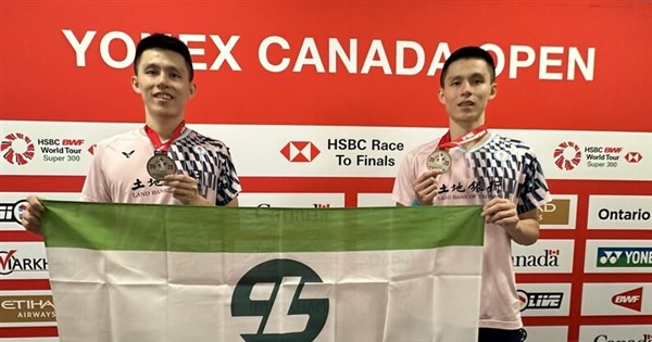 Taiwanese twins win BWF Canada Open men's doubles gold