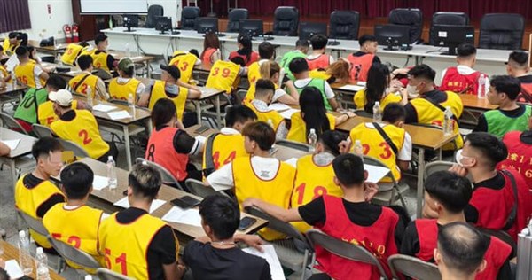 107 arrested in Tainan drug party raid, mostly Vietnamese workers
