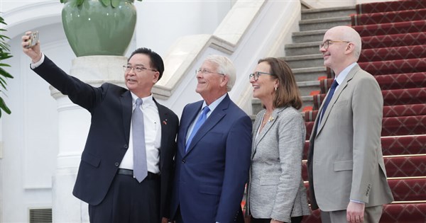 Visiting U.S. senators caution against China-led 'axis of aggression'