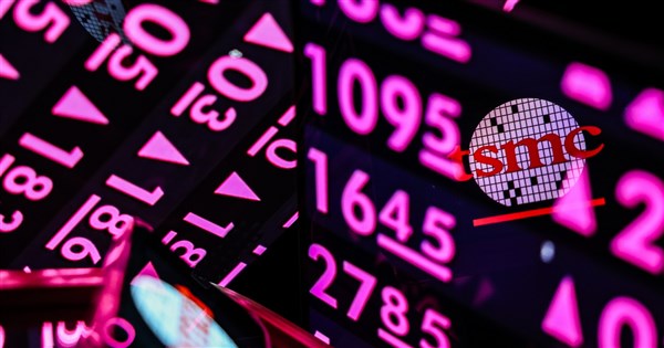 Taiwan shares smash records as TSMC hits closing high on AI frenzy