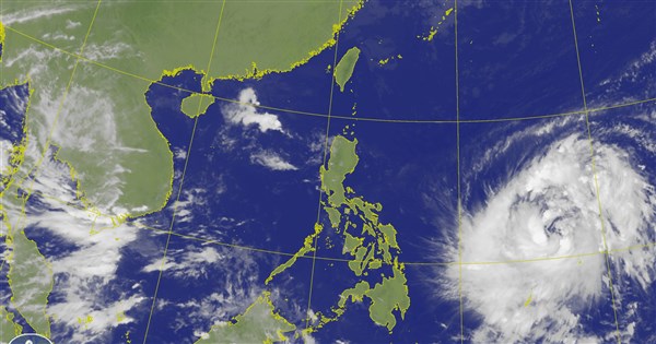 Tropischer Sturm Fung-Wong wird sich voraussichtlich am Freitag zu einem ...