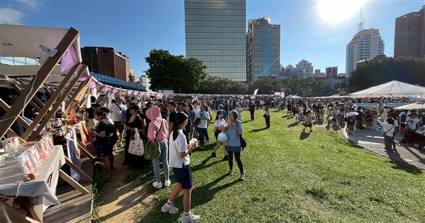 Hong Kong-themed bazaar in Taipei highlights Taiwan's creative freedom