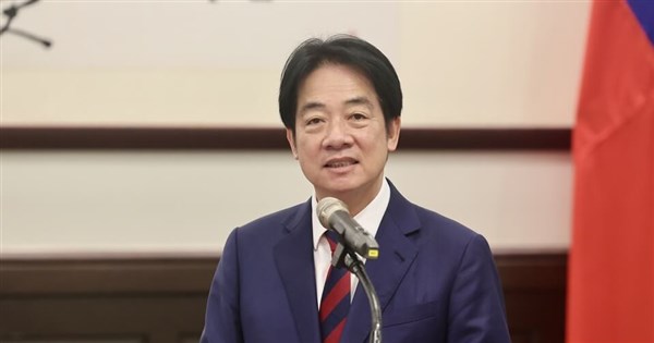 Lai praises bipartisan U.S. support for Taiwan Assurance Implementation Act