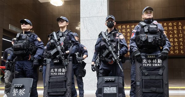 Taipei to deploy 1,300 police officers for New Year's Eve event