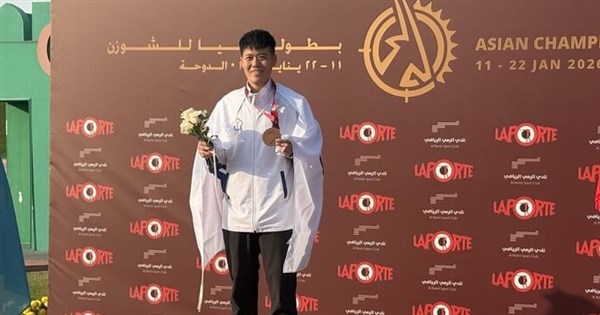 Taiwanese sharpshooter traps gold at Asian Shotgun Championship