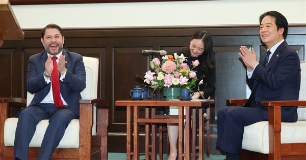 President urges rejection of China's red lines, calls for Taiwan-U.S. tax pact