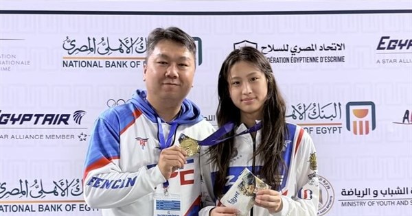 Taiwan's young female fencer set to rise to world No. 1 in cadet category