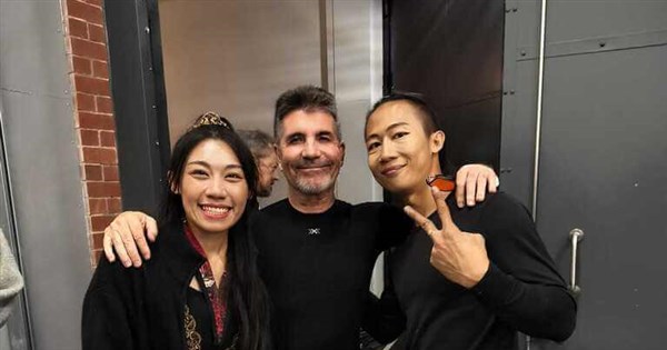 Taiwan fire dancer lights up 'Britain's Got Talent' stage