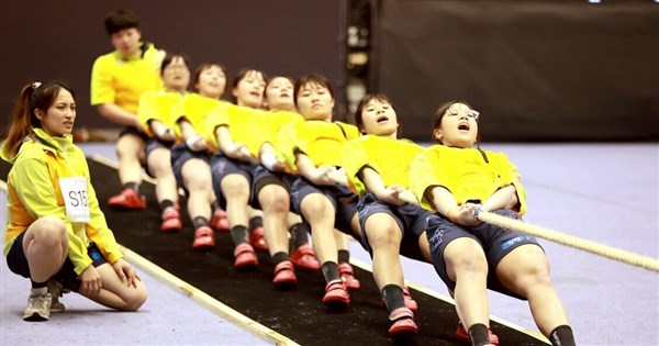 Taiwan wins 3 golds on Day 1 of World Indoor Tug of War Championships