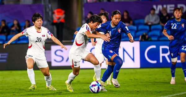 Taiwan loses to North Korea 4-0 in Women's Asian Cup