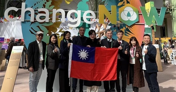 Global sustainability summit in Paris features first Taiwan pavilion