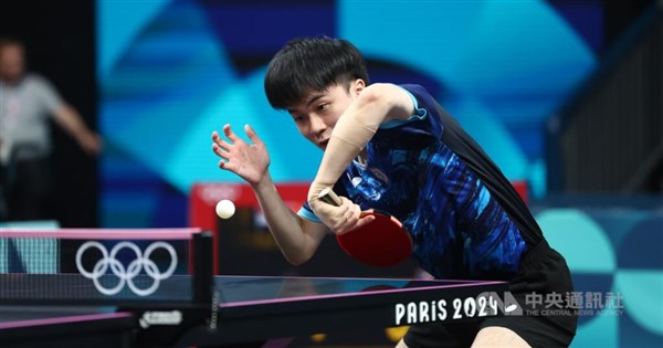 Taiwan's Lin Yun-ju wins bronze at table tennis world cup in Macau