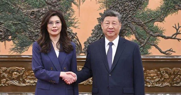 Xi's 'shared ancestry' remark 'major expression of goodwill': KMT chair