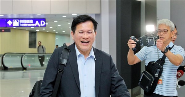 Taiwan FM returns from Eswatini after Lai's canceled trip