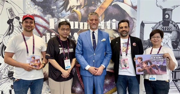 Comicon Napoli in Italy to feature over 20 Taiwan titles