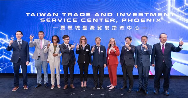 Taiwan opens trade and investment center in Phoenix
