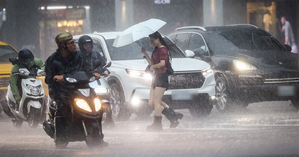 Weather front to bring rain, thunderstorms to Taiwan this week
