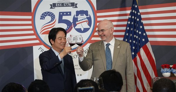 Envoy, Lai highlight shared values at event marking 250th year of U.S. founding