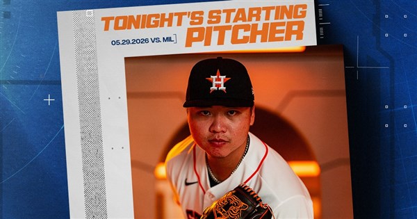 Teng Kai-wei gets no decision in Houston's 5-4 loss to Brewers