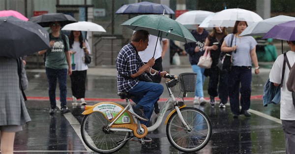 CWA warns of heavy rain as Taiwan enters active plum rain pe