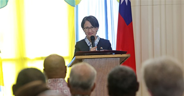 Vice President Hsiao says Taiwan to help Palau fight fraud, 