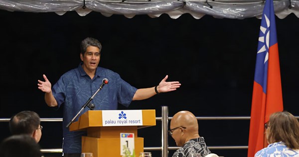 Palau president affirms Taiwan sovereignty during Hsiao's vi