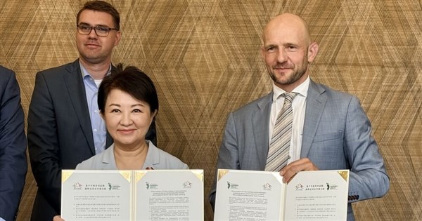 Taichung mayor visits Germany, signs MOU with Görlitz