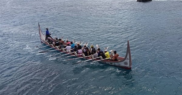 Lanyu boat sets sail on historic journey to Philippines' Batanes