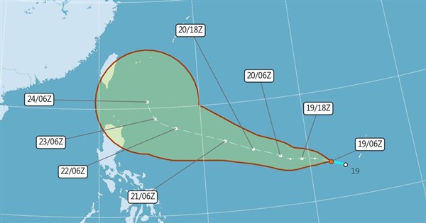 Tropical depression could strengthen into storm Saturday: CWA