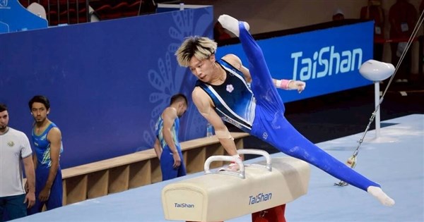 Taiwan’s Lee Chih-kai wins bronze at Asian Gymnastics Championships