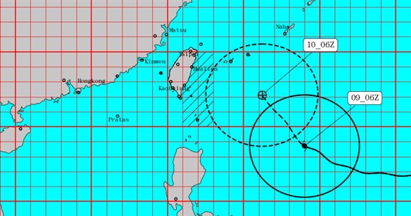 Seewarnung vor Taifun Bavi herausgegeben | Focus Taiwan