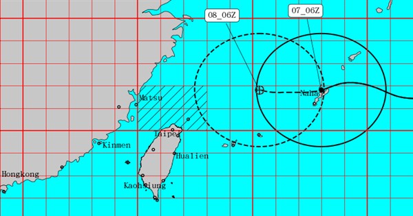 CWA issues sea warning for Typhoon Dolphin - Focus Taiwan